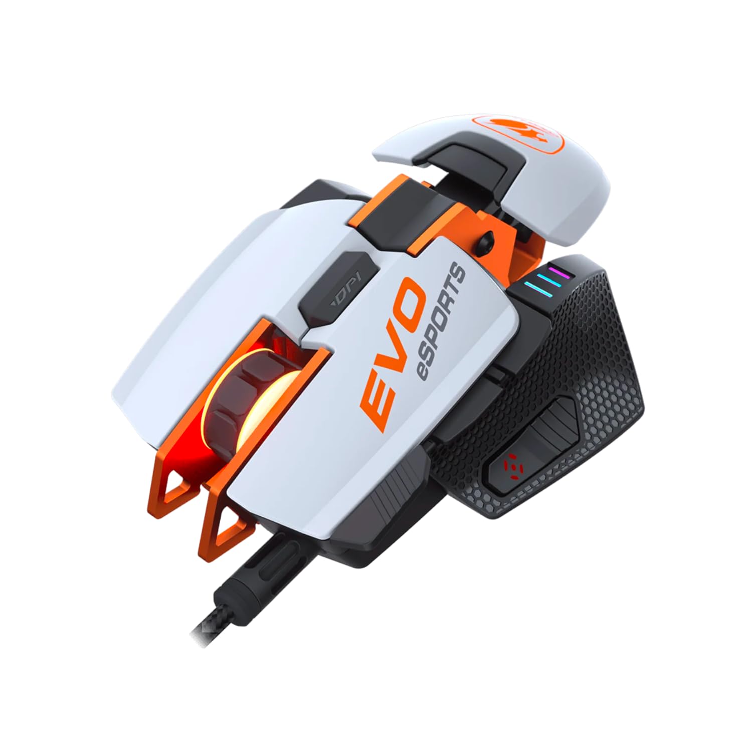 COUGAR Gaming Mouse 700M Evo 16000 DPI Aluminium White 3M7EVWOW